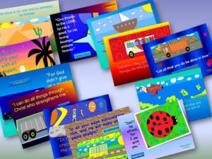 12 Power Bible Verse Cards for Kids